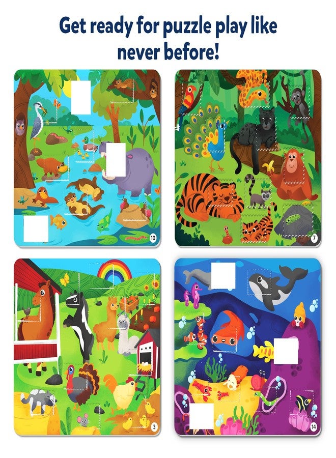 Skillmatics Puzzle Activity - Tape It Animals, 150+ Easy-Tear Stickers, Art & Craft Kit, Educational Fine Motor Skills & Travel Toy, Gift for Kids Ages 4, 5, 6, 7, 8 - Image 4